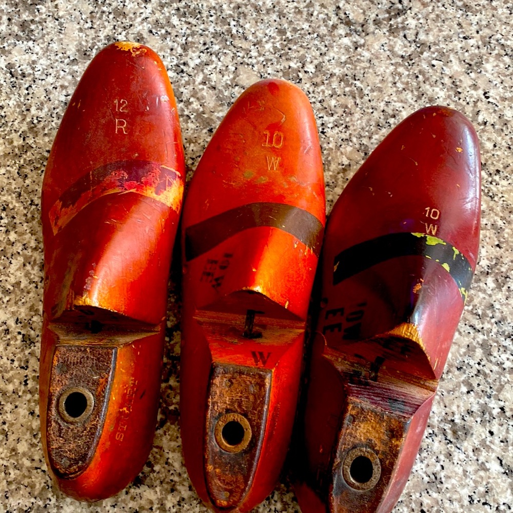 Vintage Cobbler shoe forms
